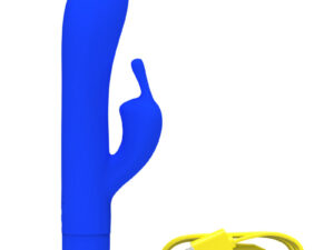 B SWISH - BWILD BUNNY INFINITE CLASSIC VIBRADOR RECARGABLE SILICONA AZUL - Imagen 1