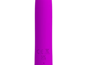 PRETTY LOVE - CURTIS MINI VIBRADOR SUPER POWER 12 VIBRACIONES SILICONA VIOLETA - Imagen 3