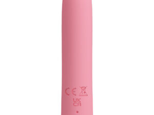 PRETTY LOVE - CURTIS MINI VIBRADOR SUPER POWER 12 VIBRACIONES SILICONA ROSA - Imagen 3