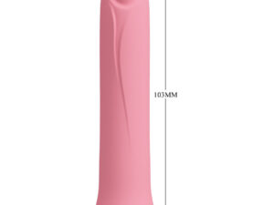 PRETTY LOVE - CURTIS MINI VIBRADOR SUPER POWER 12 VIBRACIONES SILICONA ROSA - Imagen 5