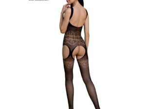 PASSION - ECO COLLECTION BODYSTOCKING ECO BS005 NEGRO - Imagen 2