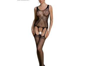 PASSION - ECO COLLECTION BODYSTOCKING ECO BS007 NEGRO - Imagen 1