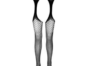 PASSION - ECO COLLECTION BODYSTOCKING ECO S002 NEGRO - Imagen 3