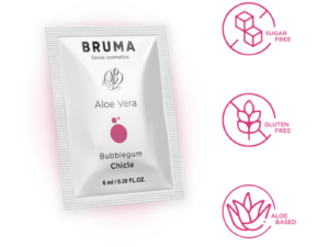 BRUMA - 6 ML GEL DESLIZANTE CON ALOE VERA SABOR A CHICLE - Imagen 4