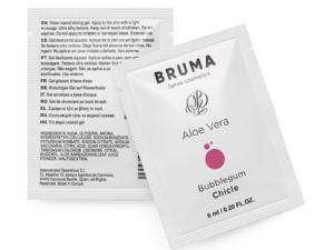 BRUMA - 6 ML GEL DESLIZANTE CON ALOE VERA SABOR A CHICLE - Imagen 2