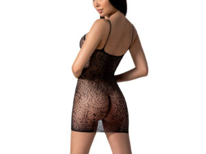 PASSION - BS096 BODYSTOCKING NEGRO TALLA UNICA - Imagen 2