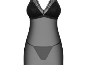 OBSESSIVE - MEDILLA CHEMISE  TANGA XS/S - Imagen 5