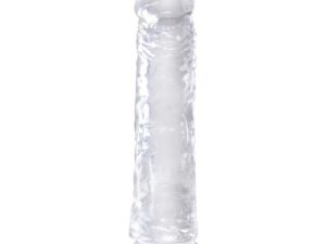 KING COCK - CLEAR PENE REALÍSTICO 19.7 CM TRANSPARENTE