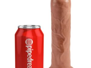 KING COCK - PENE REALISTICO CON PREPUCIO 17.8 CM CARAMELO - Imagen 2