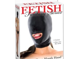 FETISH FANTASY SERIES - PASAMONTAÑAS DE BOCA ABIERTA NEGRO - Imagen 3