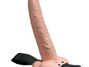 FETISH FANTASY SERIES - ARNES AJUSTABLE PENE REALÍSTICO CON TESTÍCULOS RECARGABLE Y VIBRADOR 23 CM