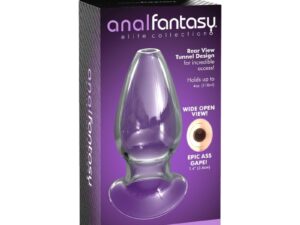 ANAL FANTASY ELITE COLLECTION - DILATADOR ANAL GAPER CRISTAL TALLA L - Imagen 3