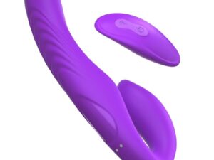 FANTASY FOR HER - VIBRADOR DOBLE PENETRACION CONTROL REMOTO 9 NIVELES VIOLETA - Imagen 2