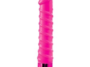 CLASSIX - MASAJEADOR VIBRADOR CANDY TWIRL 16.5 CM ROSA - Imagen 1