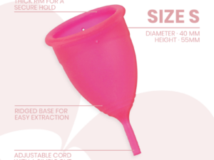 INTIMICHIC - COPA MENSTRUAL SILICONA MEDICA - TALLA S - Imagen 3