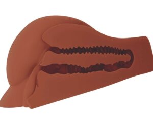 PDX PLUS - MASTURBADOR PERFECT ASS XL DOBLE ENTRADA MARRON - Imagen 3
