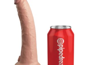 KING COCK - ÉLITE DILDO REALÍSTICO SILICONA 17.8 CM