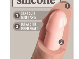 KING COCK - ÉLITE DILDO REALÍSTICO SILICONA 23 CM - Imagen 4