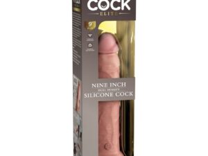 KING COCK - ÉLITE DILDO REALÍSTICO SILICONA 23 CM - Imagen 5