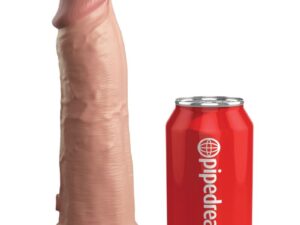 KING COCK - ÉLITE DILDO REALÍSTICO VIBRADOR SILICONA 20.3 CM