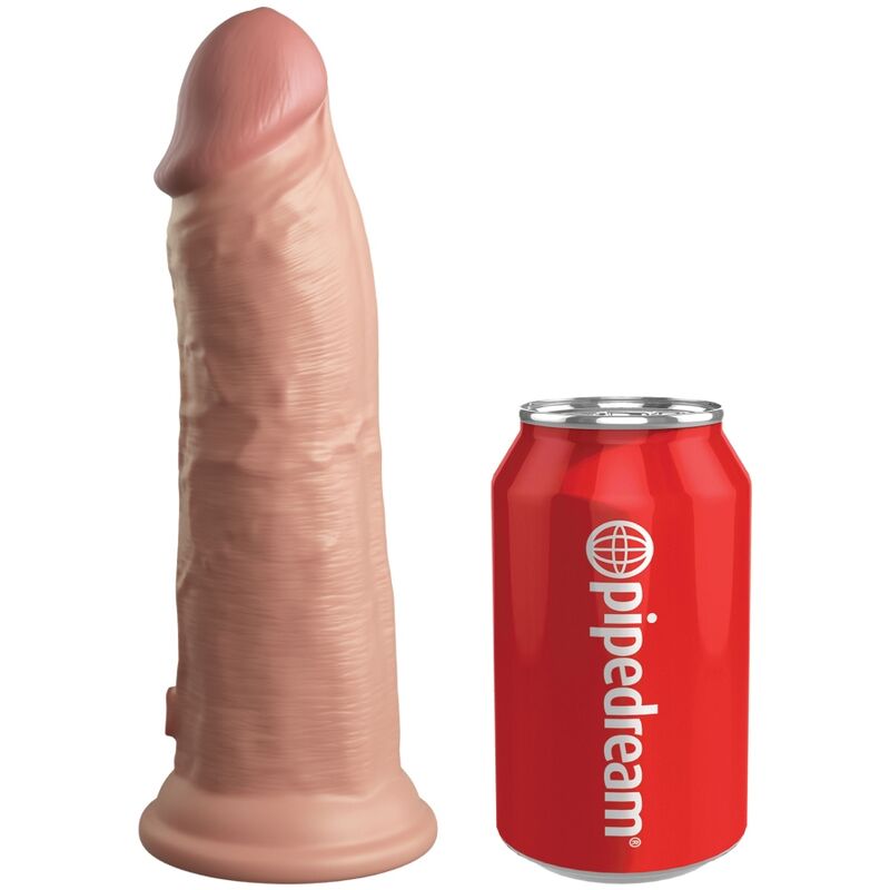 KING COCK - ÉLITE DILDO REALÍSTICO VIBRADOR SILICONA 20.3 CM