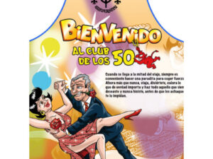 DIABLO PICANTE - DELANTAL 50 AÑOS TEXTO ESPAÑOL - Imagen 1