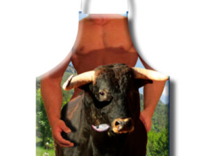 DIABLO PICANTE - DELANTAL TORO - Imagen 1