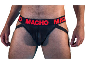 MACHO - MX26X2 JOCK NEGRO/ROJO XL - Imagen 1