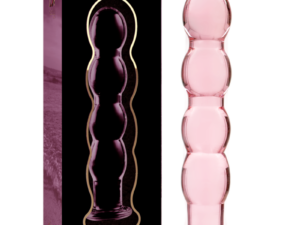 NEBULA SERIES BY IBIZA - MODELO 10 DILDO CRISTAL ROSA 16.5 CM -O- 3.5 CM - Imagen 1