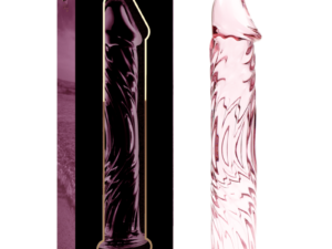 NEBULA SERIES BY IBIZA - MODELO 12 DILDO CRISTAL ROSA 17 CM -O- 3.5 CM - Imagen 1