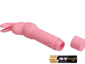 PRETTY LOVE - VIBRADOR DE SILICONA CONEJO ROSA GERARDO - Imagen 3