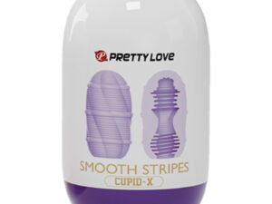 PRETTY LOVE - HUEVO MASTURBADOR SMOOTH STRIPES CUPID - Imagen 3