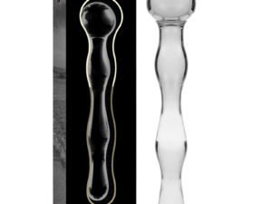 NEBULA SERIES BY IBIZA - MODELO 13 DILDO CRISTAL TRANSPARENTE 18 CM -O- 3.5 CM - Imagen 1