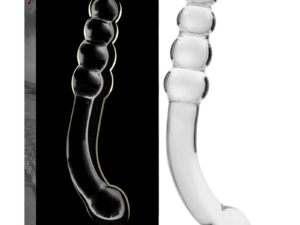 NEBULA SERIES BY IBIZA - MODELO 14 DILDO CRISTAL TRANSPARENTE 18.5 CM -O- 3 CM - Imagen 1