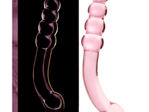 NEBULA SERIES BY IBIZA - MODELO 14 DILDO CRISTAL ROSA 18.5 CM -O- 3 CM - Imagen 1