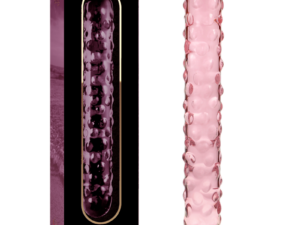 NEBULA SERIES BY IBIZA - MODELO 15 DILDO CRISTAL ROSA 18.5 CM -O- 3 CM - Imagen 1