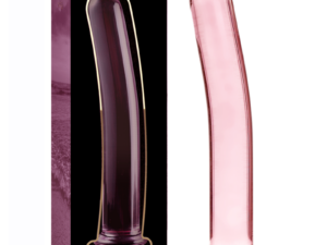 NEBULA SERIES BY IBIZA - MODELO 17 DILDO CRISTAL ROSA 18.5 CM -O- 3 CM - Imagen 1