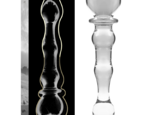 NEBULA SERIES BY IBIZA - MODELO 21 DILDO CRISTAL TRANSPARENTE 20.5 CM -O- 3.5 CM - Imagen 1