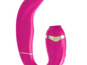 ADRIEN LASTIC - MYG SUCCIONADOR CLITORIS Y ESTIMULADOR G-SPOT ROSA - Imagen 1