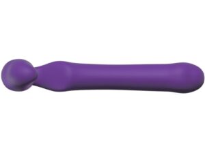 ADRIEN LASTIC - QUEENS STRAP-ON FLEXIBLE VIOLETA TALLA L - Imagen 3