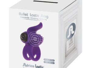 ADRIEN LASTIC - BULLET LASTIC RING ANILLO VIBRADOR VIOLETA - Imagen 4