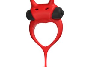 ADRIEN LASTIC - DEVOL COCKRING ANILLO VIBRADOR ROJO - Imagen 1