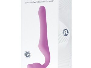 ADRIEN LASTIC - QUEENS STRAP-ON FLEXIBLE ROSA TALLA S - Imagen 5