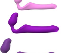 ADRIEN LASTIC - QUEENS STRAP-ON FLEXIBLE ROSA TALLA S - Imagen 4