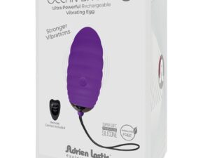 ADRIEN LASTIC - OCEAN BREEZE 2.0 HUEVO VIBRADOR RECARGABLE CONTROL REMOTO VIOLETA - Imagen 4