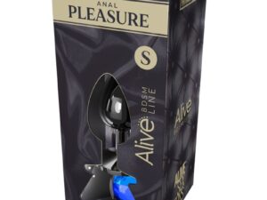 ALIVE - ANAL PLEASURE MINI PLUG METAL AZUL TALLA S - Imagen 2