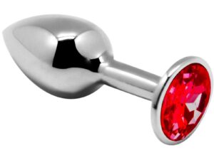 ALIVE - ANAL PLEASURE MINI PLUG METAL ROJO TALLA L - Imagen 1