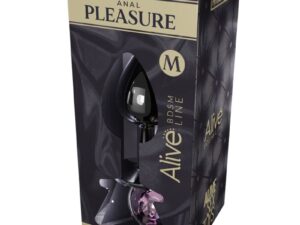 ALIVE - ANAL PLEASURE MINI PLUG METAL ROSA TALLA M - Imagen 2