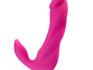 ALIVE - BIFUN PRO DILDO VIBRADOR ROSA 14.9 CM - Imagen 1