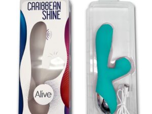 ALIVE - CARIBBEAN SHINE VIBRADOR  SUCCIONADOR AZUL - Imagen 4